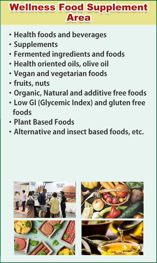 Wellness Food Supplement Area